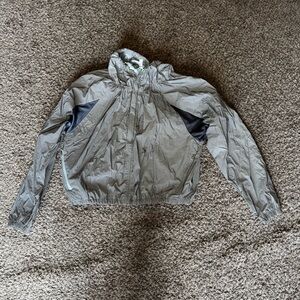 Free People Movement Women’s S Half Zip Windbreaker Mesh Iridescent